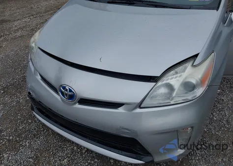 2012 Toyota Prius Two из США, поврежденный, VIN JTDKN3DUXC1513425